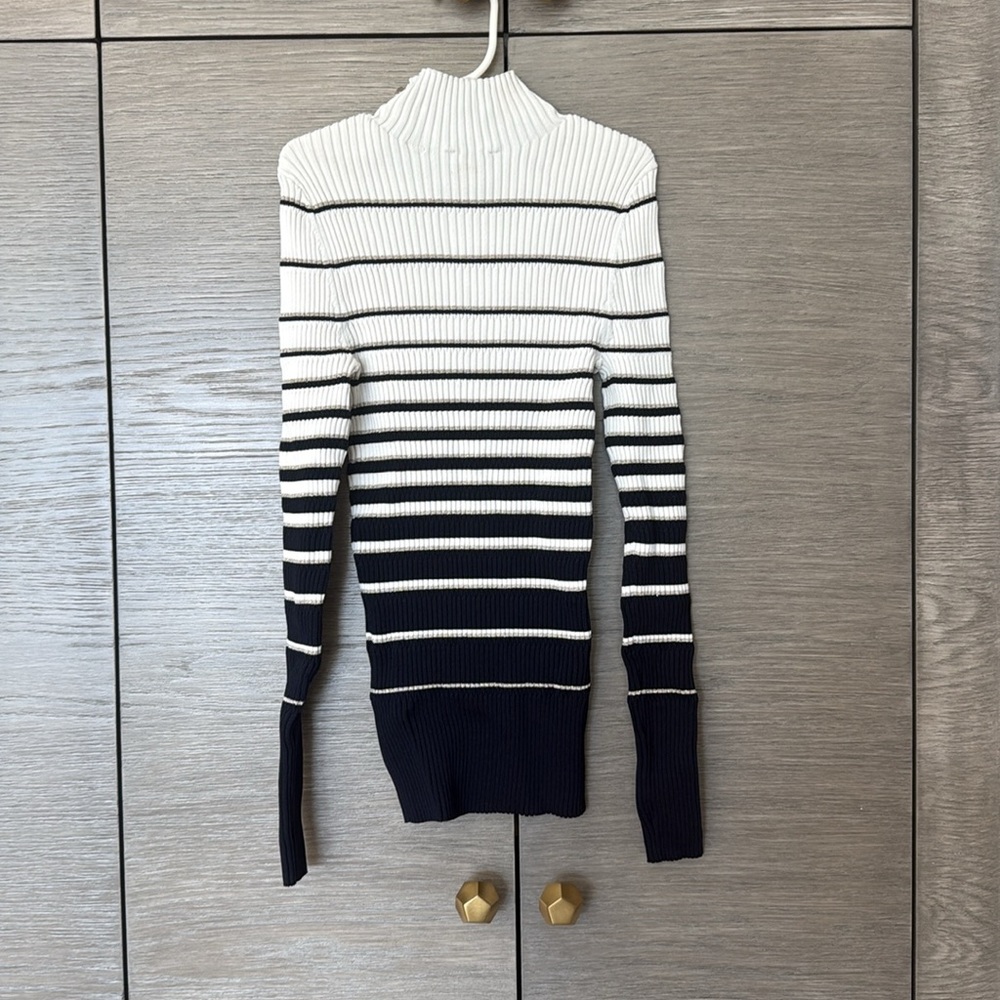 Ted Baker London black and white sweater size 1 - Picture 6 of 6